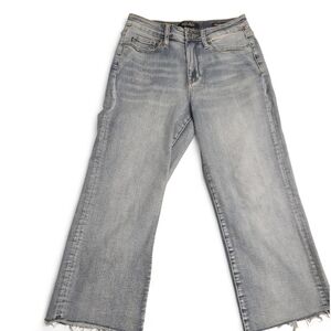 Judy‎ Blue Wide Leg Crop Jeans 27 Classic Preppy Normcore Casual